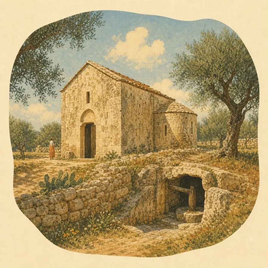 Small country church near Celsorizzo